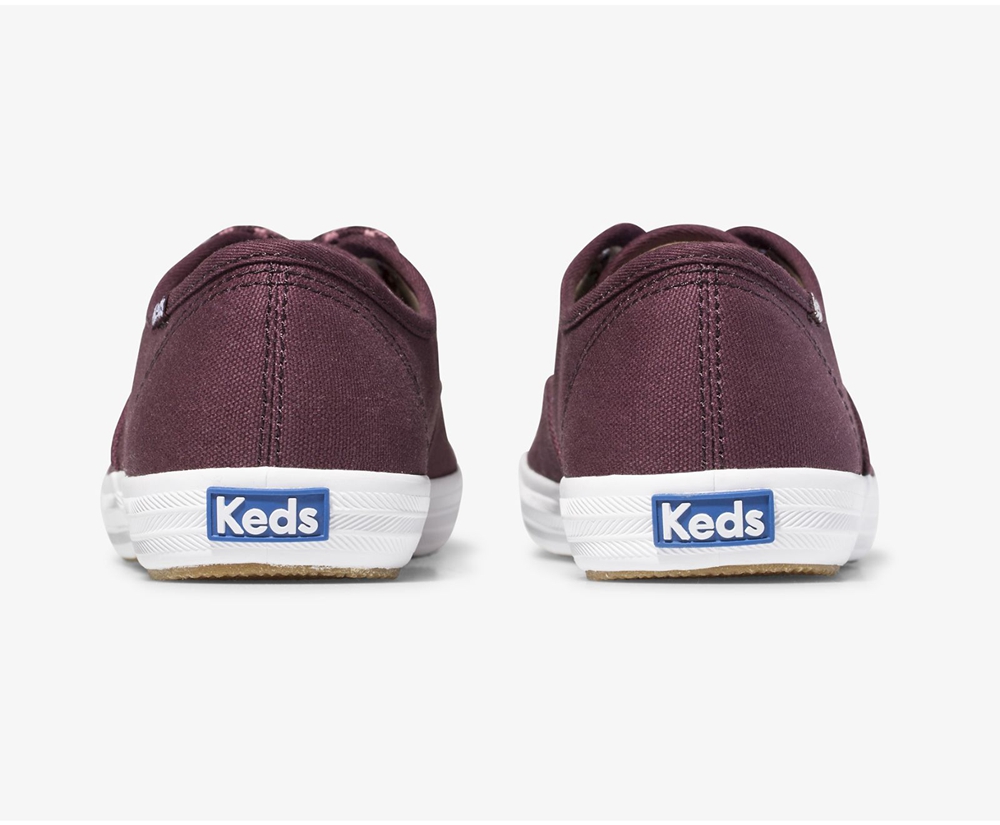 Keds Sneaker Damen Rot - Champion Solids - KRA-308716